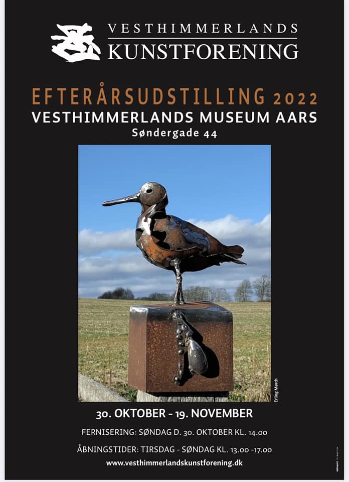 Efterårsudstillingen i Himmerland kunstforening afholdes på Himmerland Kunstmuseum i Aars, til 20.11.22