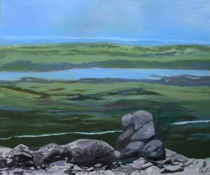 "Hallingskarvet" akryl 100 x 120