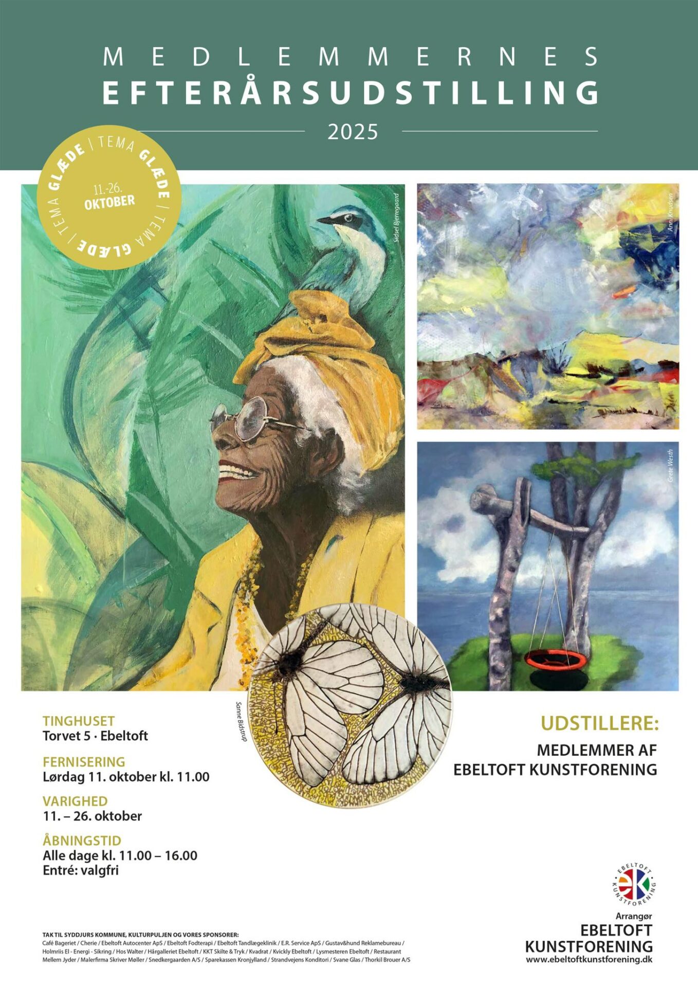 Efterårsudstillingen Ebeltoft Kunstforening 2025