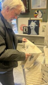 "I centrum i det nære og fjerne"Artist book release i København 27.9.25