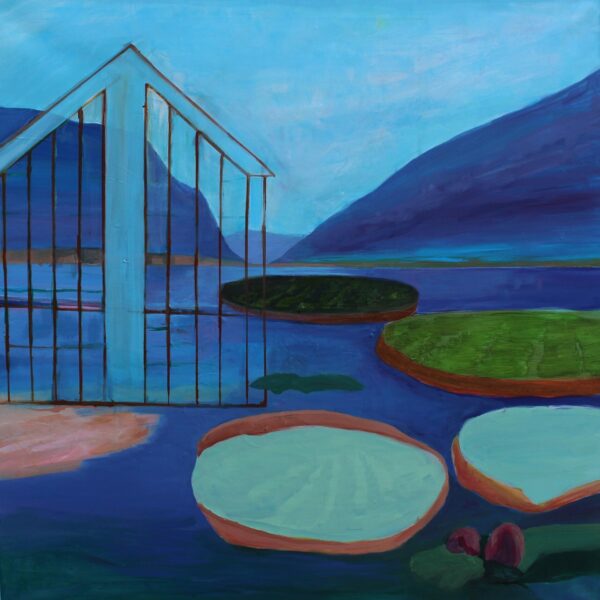 "Nye tider" Akryl 100 x 100