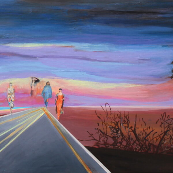 "Mangfold" Akryl & Collage &% x 135