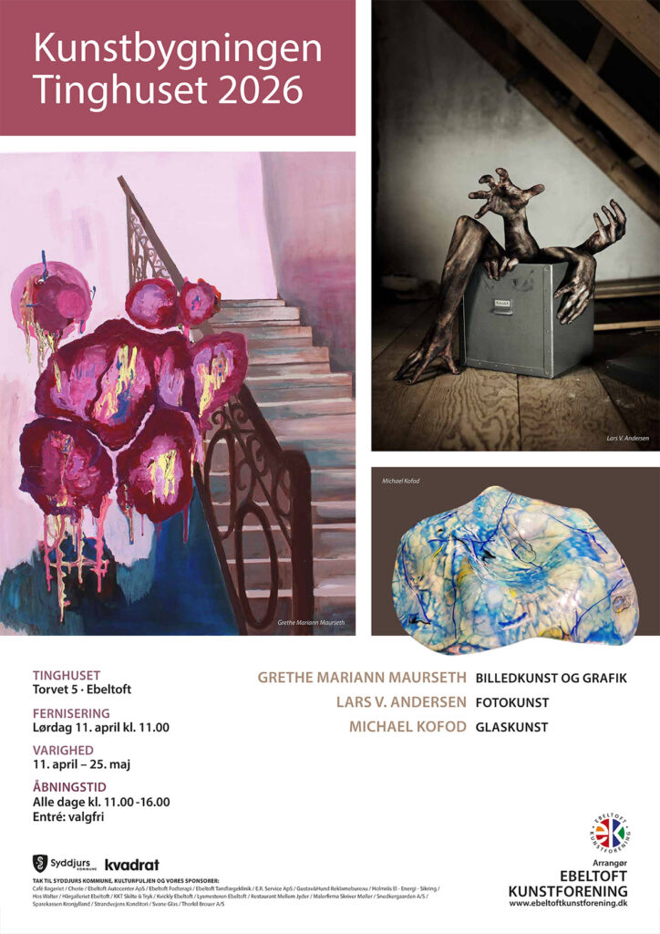 UDSTILLING Tingsalen Ebeltoft 11.4-25.5